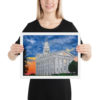 Nauvoo Temple Oil Painting Framed - Image 4